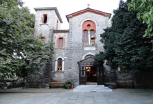 Η κεντρική πλατεία της Αγίας Παρασκευής