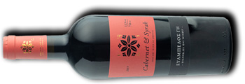 Ευάμπελος Γη Cabernet Sauvignon, Syrah στον Παράδεισο της Τσαγκαράδας